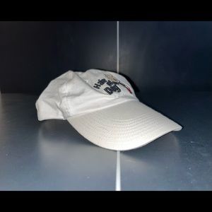 Adjustable Hair of Dog - Hair of the Dog (White) Baseball Hat w/ Long Bill